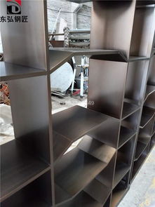 黔江區(qū)不銹鋼酒架 東弘鋼匠不銹鋼花格 鈦金不銹鋼酒架定制加工